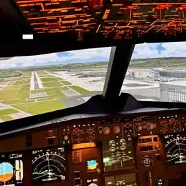 Flugplatz Zürich A320 Simulator