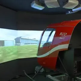 Helikopter Flugsimulator Robinson R22