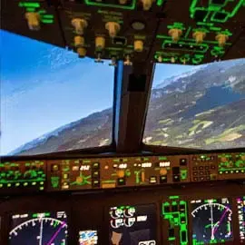 Flugsimulator Boeing 777 Zürich