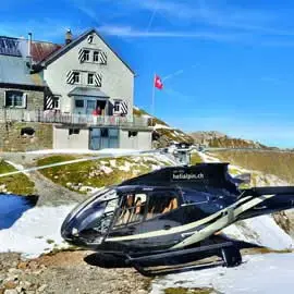 Helikopter Arbeitsflug